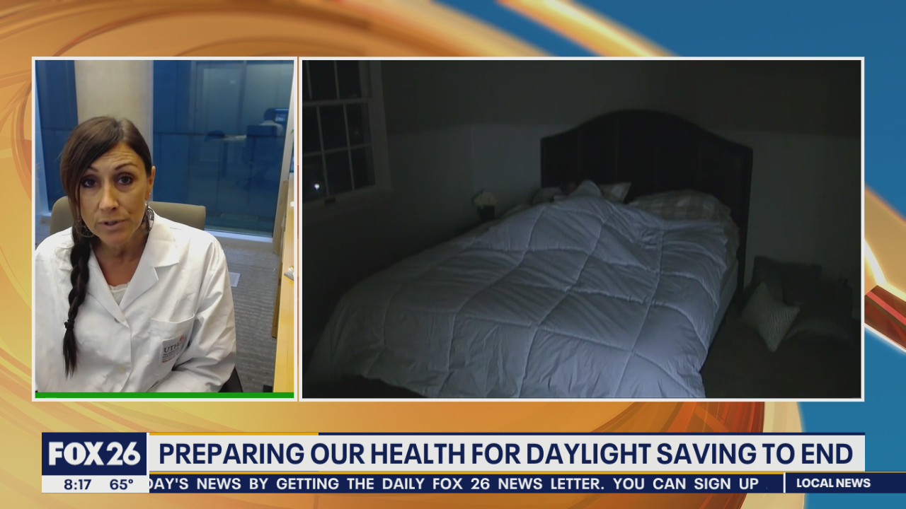 Preparing our health for daylight savings to end
