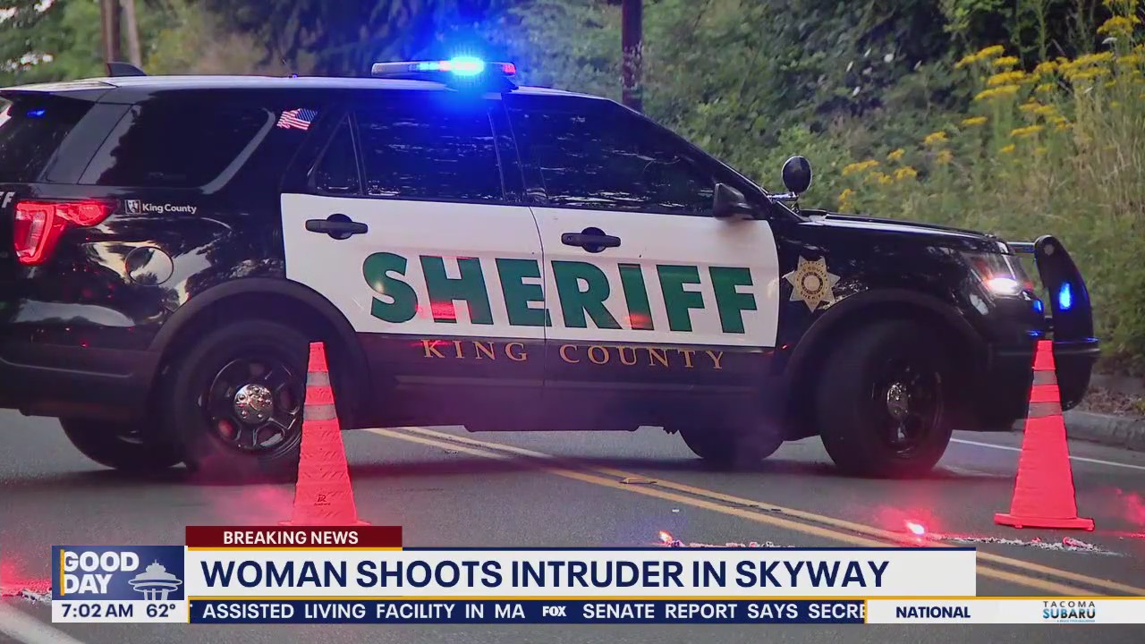 Woman shoots intruder in Skyway, WA