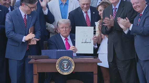 President Trump signs 'One Big, Beautiful Bill'