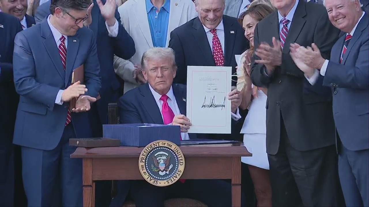 President Trump signs 'One Big, Beautiful Bill'