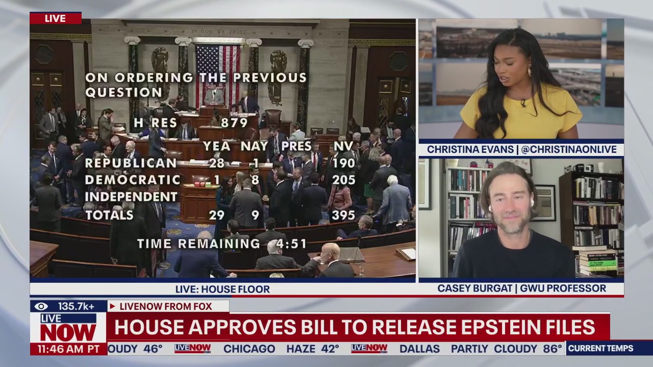 BREAKING: House passes 'Epstein files' release bill