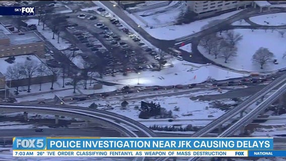 Police investigation near JFK Airport