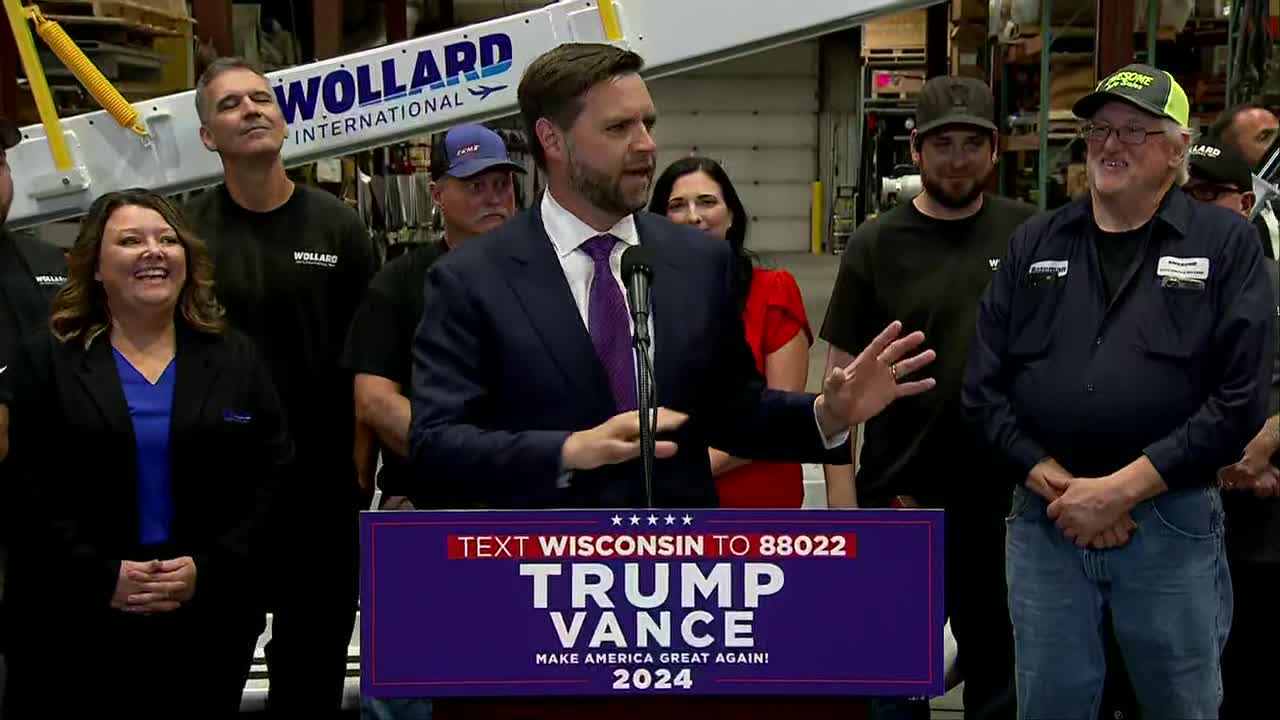 JD Vance Wisconsin rally: FULL SPEECH