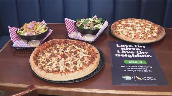 Barro's Pizza donating proceeds to fight hunger