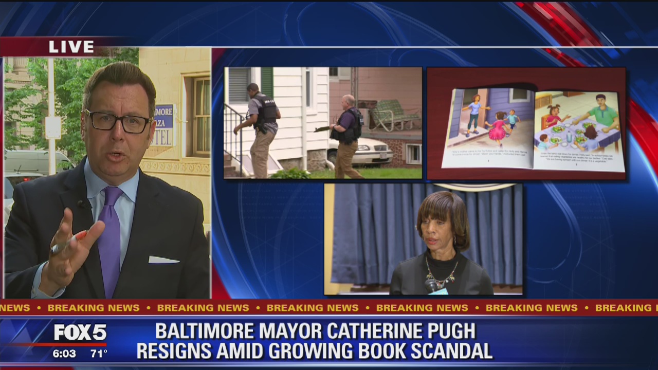 Baltimore mayor resigns amid book series scandal