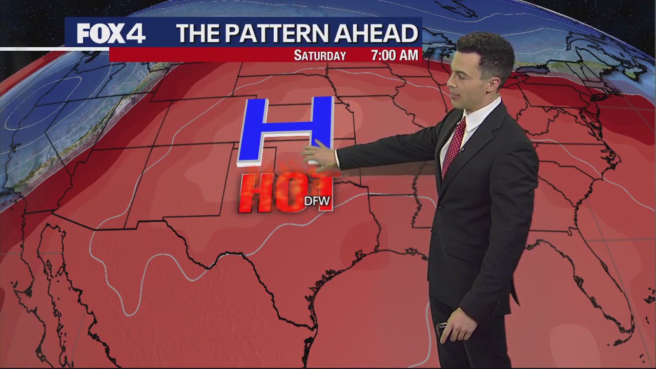 Dallas weather: August 28 afternoon forecast