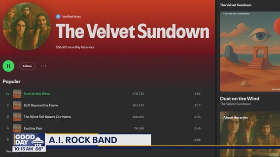 Music from 'The Velvet Sundown' is entirely AI