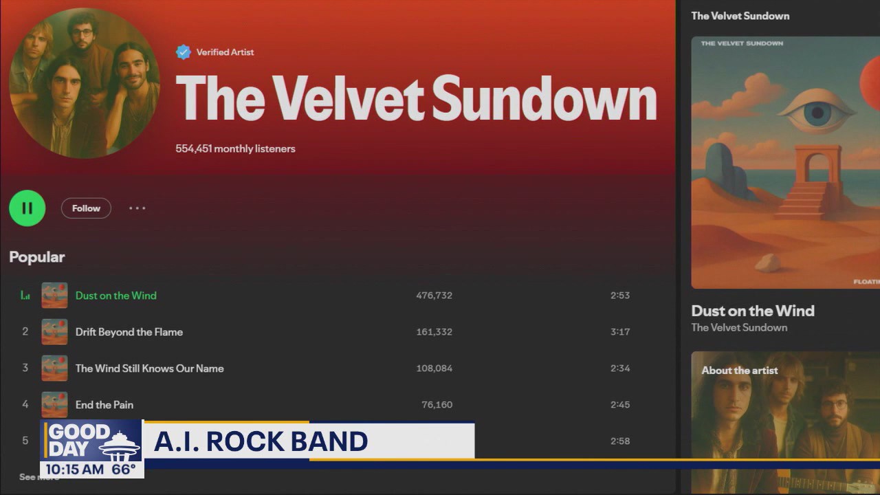 Music from 'The Velvet Sundown' is entirely AI
