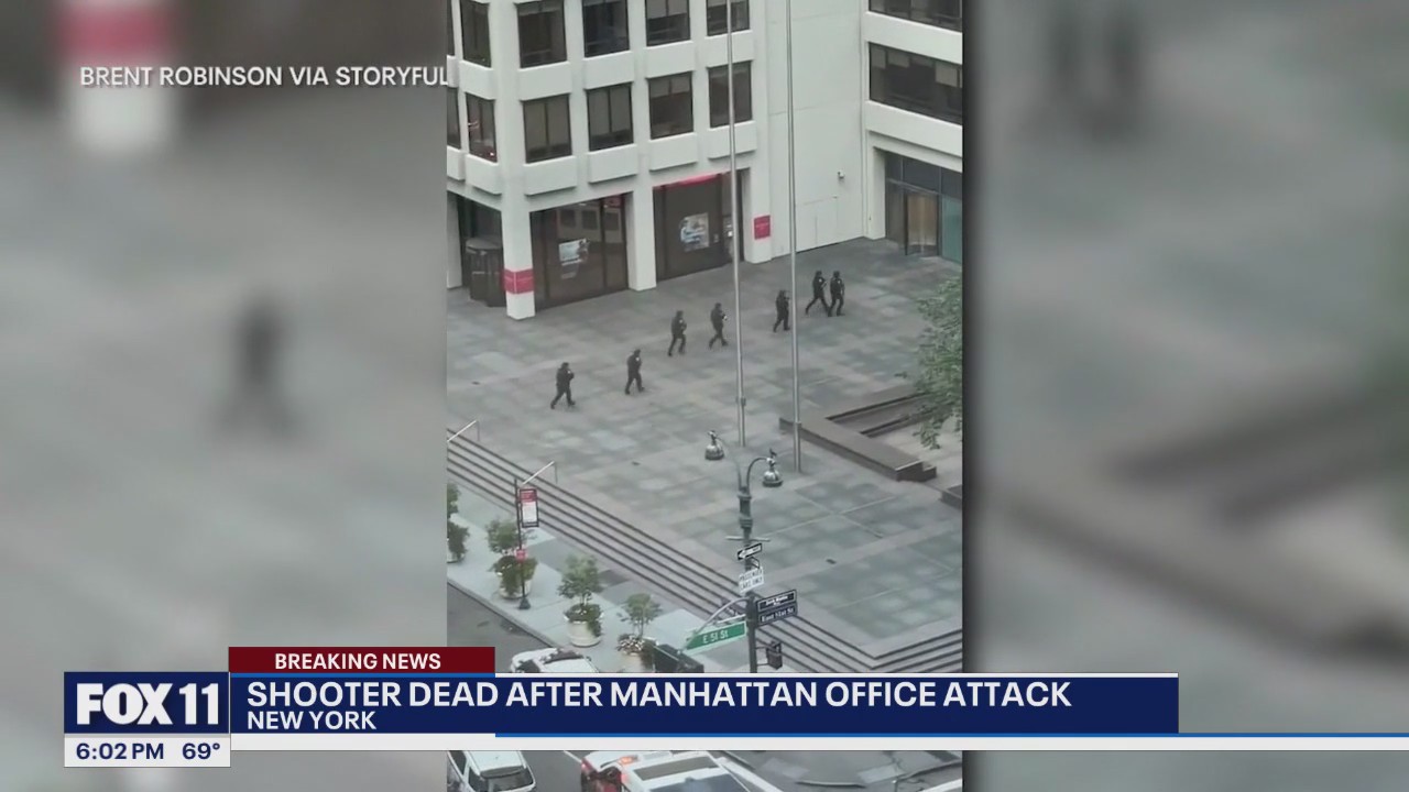 Manhattan shooting suspect dead | FOX 11 Los Angeles