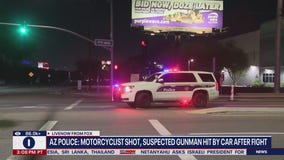 Wild road rage incident between Phoenix motorcyclists