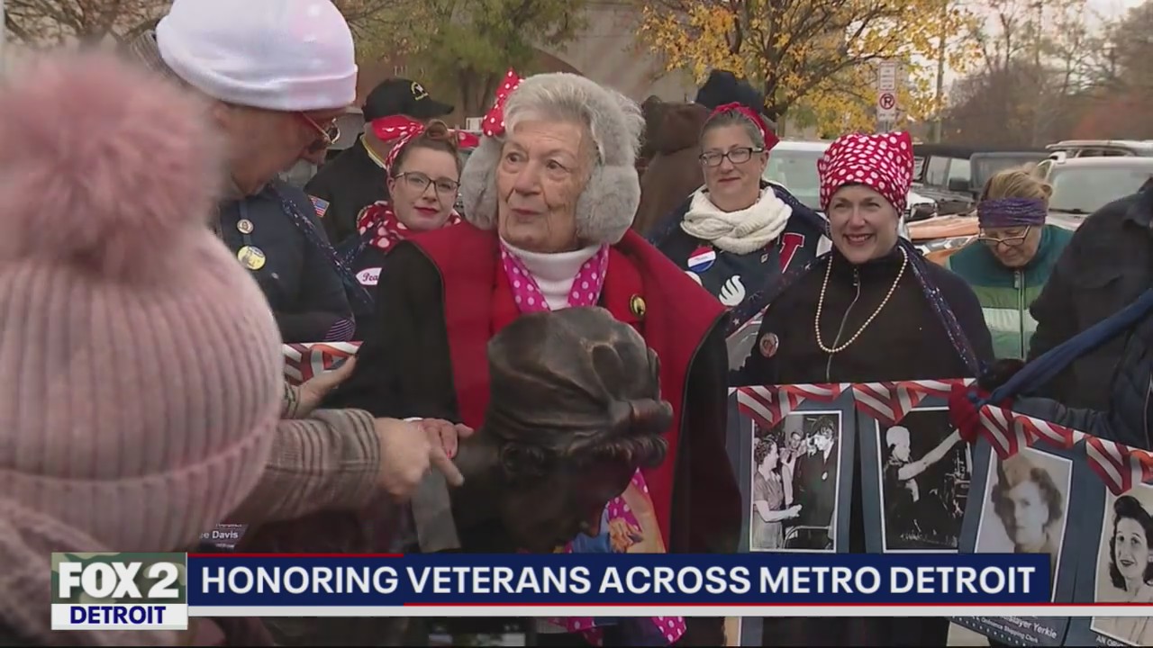 Veterans Day events honor those who served in Metro Detroit