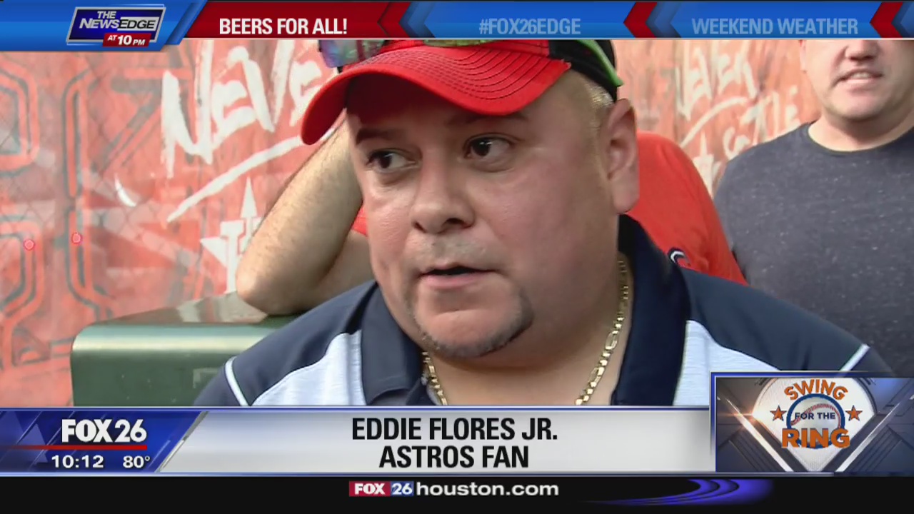 Meet the Astros game beer-lanthropist