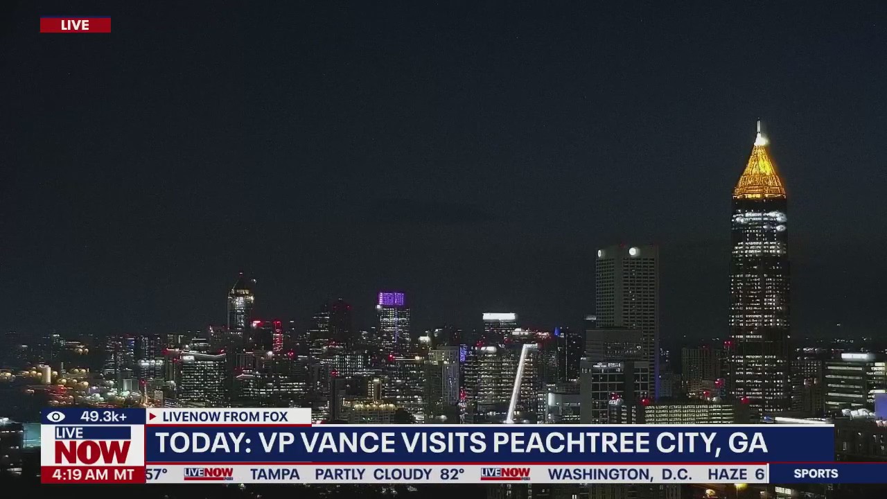 Today: VP Vance visits Georgia to tout Trump tax bill