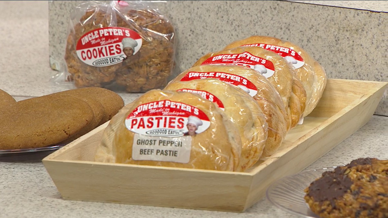 In the kitchen with Uncle Peter's Pasties