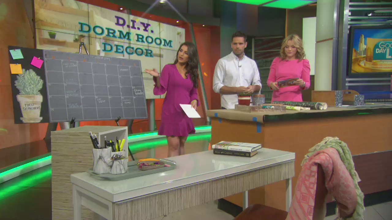 D.I.Y. dorm room ideas with HGTV's J. Pickens