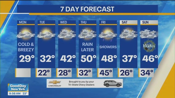 NYC weather forecast