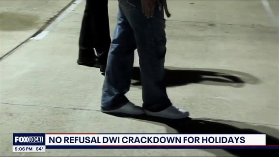 Officials crack down on DWI arrests for holidays