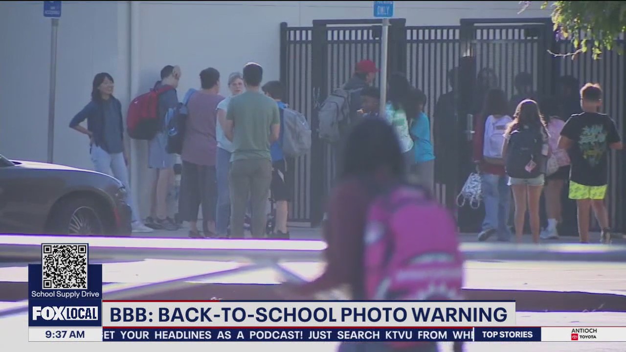 BBB posts back-to-school photo warning