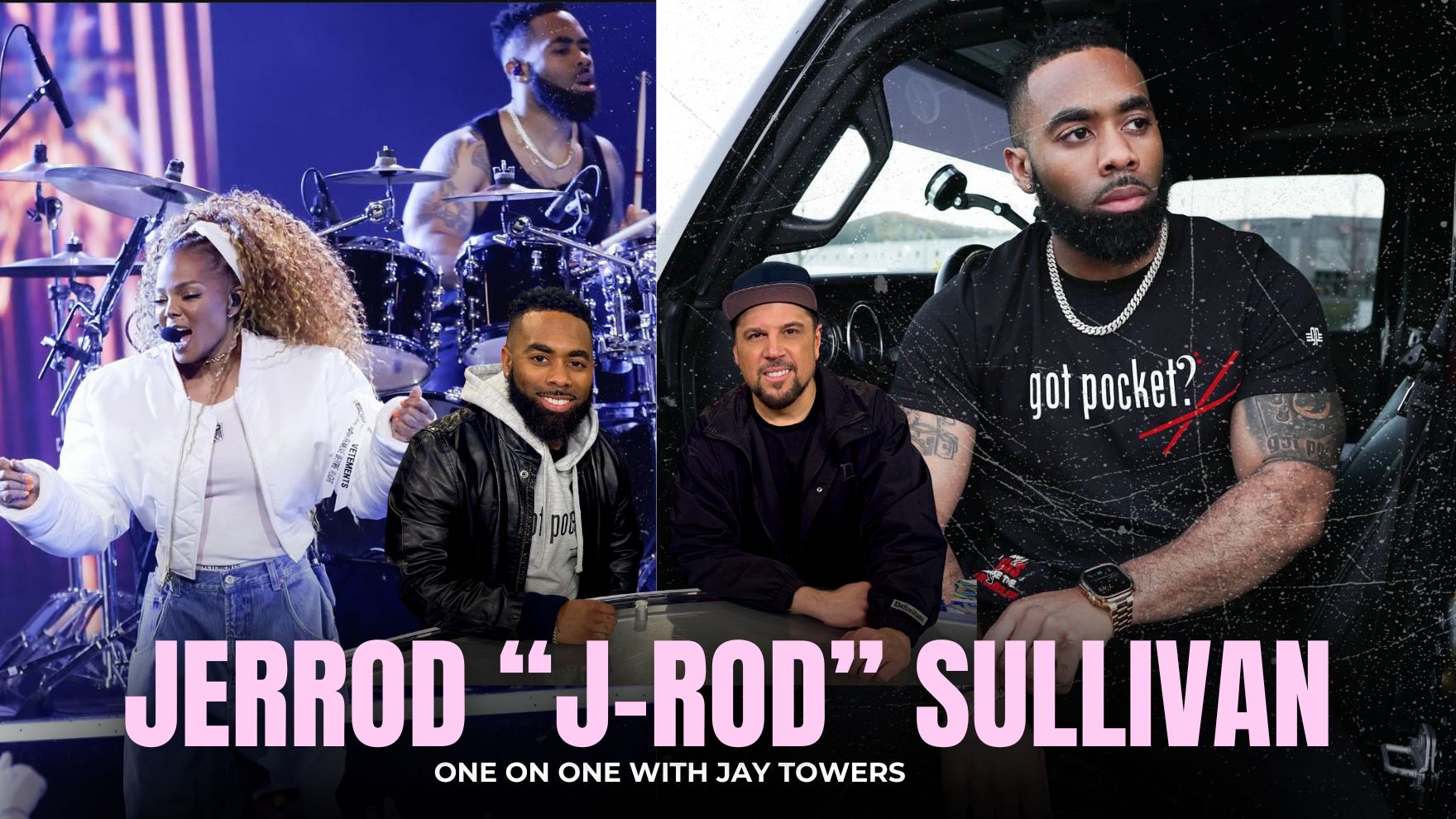 Janet Jackson Drummer Jerrod “J-Rod” Sullivan