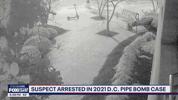 FBI arrests suspect accused of planting pipe bombs before Jan. 6