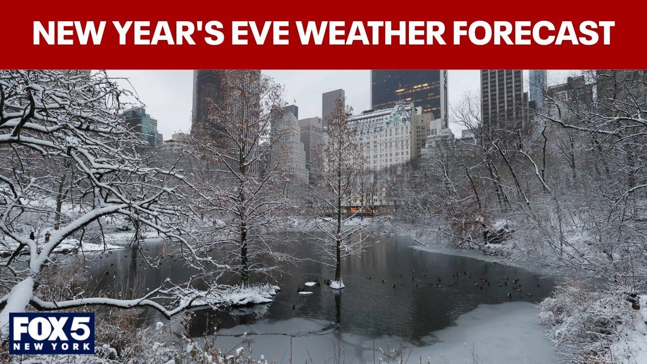 NYC weather forecast for New Year's Eve