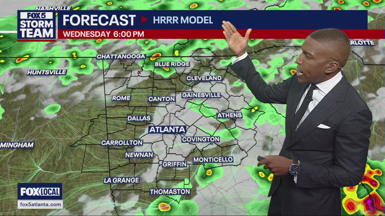 Wednesday afternoon forecast