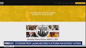 CitizenDetroit Launches Free Online Platform that Enables Detroit Voters to Hear Directly from Detroit Candidates