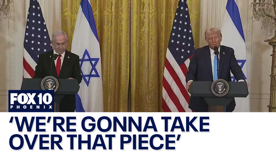 Trump hosts Netanyahu; wants US to take over Gaza