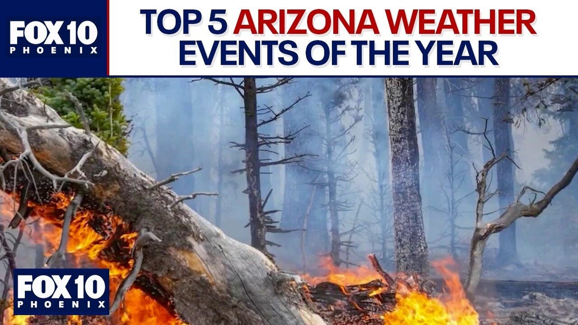Dragon Bravo Fire l No. 5 Arizona weather event of 2025