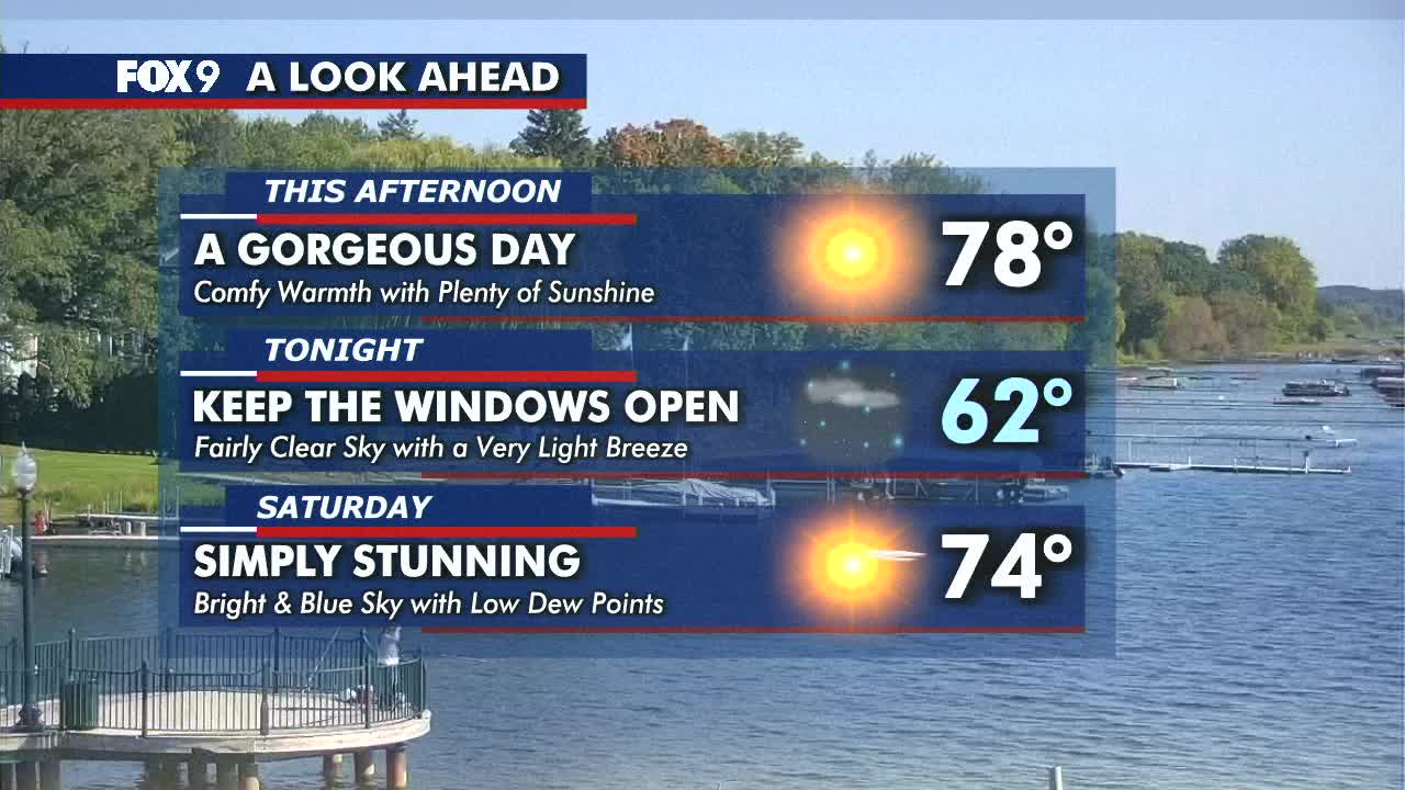 MN weather: Mild and sunny Friday ahead