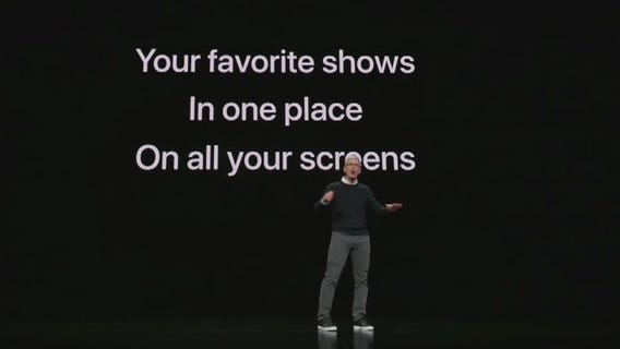 Apple TV+ streaming service