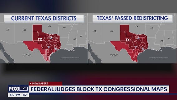 Federal judge blocks Texas from using new maps
