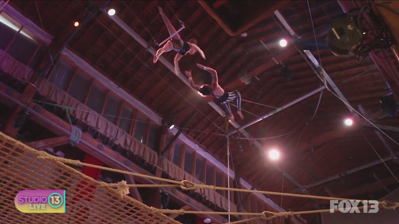 Learning trapeze arts with SANCA Seattle