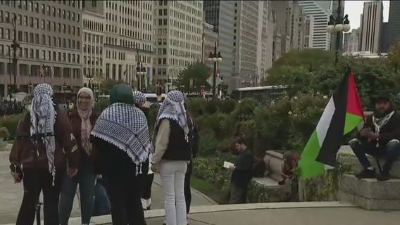 Chicago area Palestinians react to conflict overseas