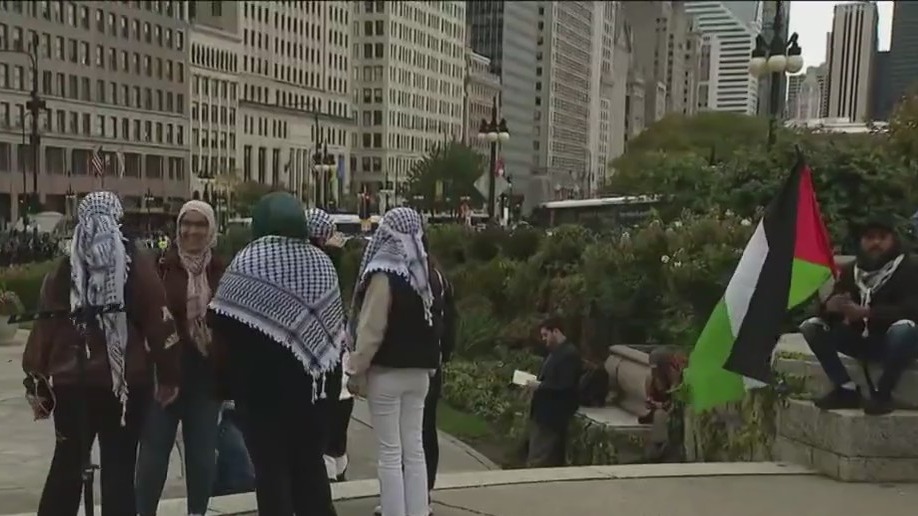 Chicago area Palestinians react to conflict overseas