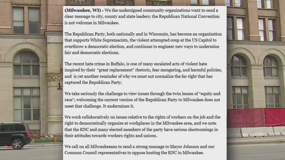 RNC not welcome in Milwaukee, 5 groups say