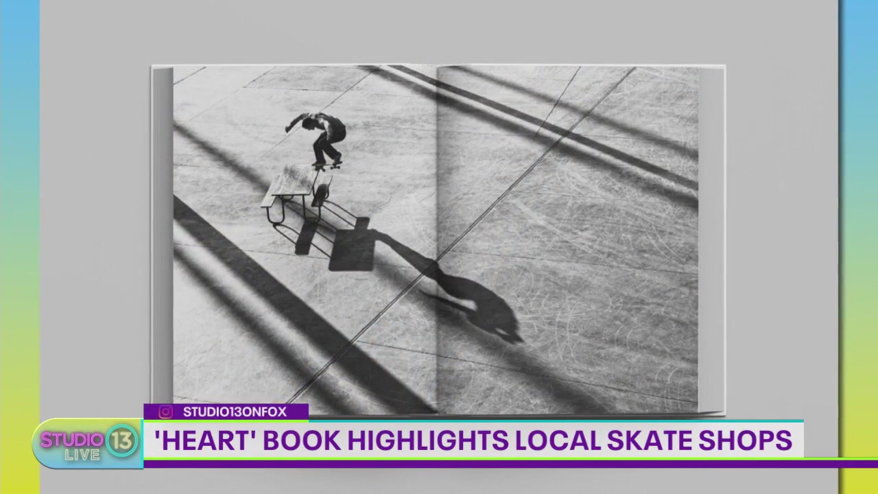 'Heart' book highlights local skate shops