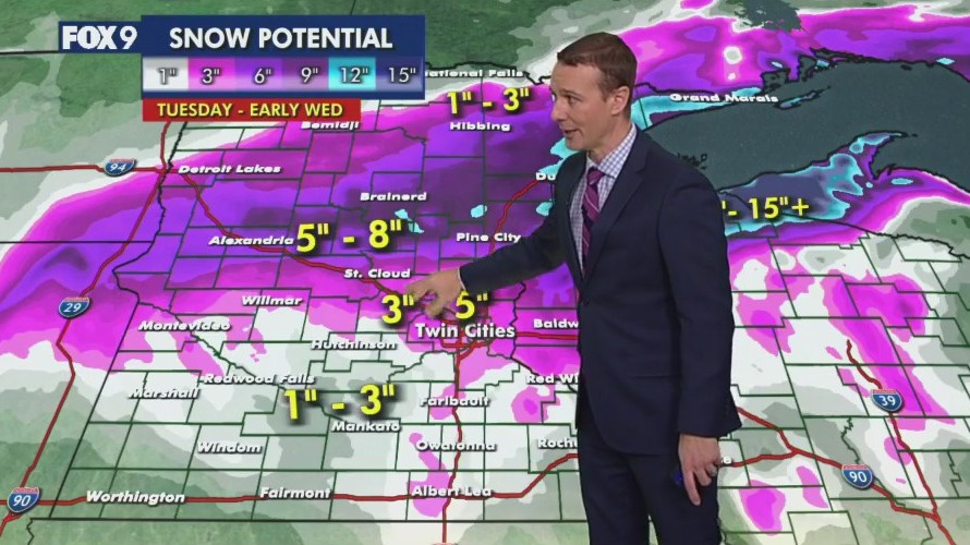 MN snowy road conditions update [3:15 a.m.]