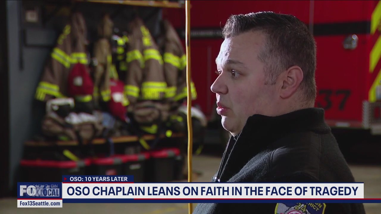 Oso chaplin recalls leaning on his faith 10 years after deadly landslide