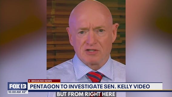 Pentagon to investigate Sen. Mark Kelly video
