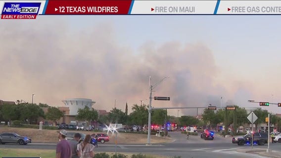 12 wildfires spark across Texas