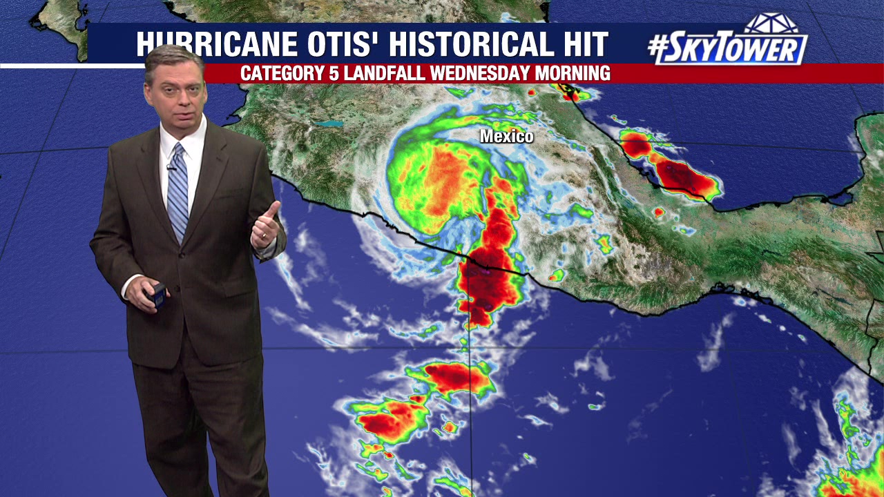 Hurricane Otis makes history