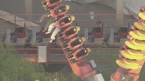 Riders stuck on Knott's Berry Farm roller coaster