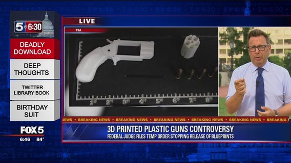 Federal judge blocks release of blueprints for 3D-printed guns
