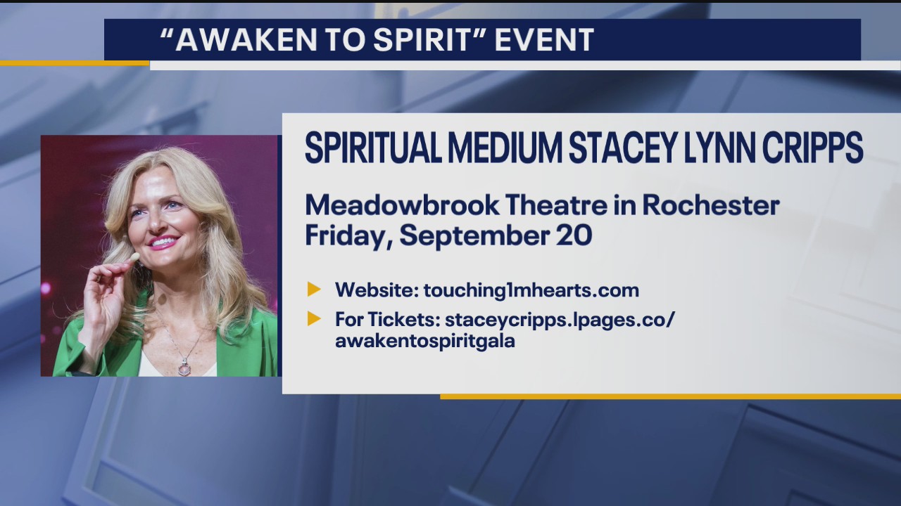 Dearborn native and acclaimed spiritual medium Stacey Lynn Cripps will be coming “home” to the D