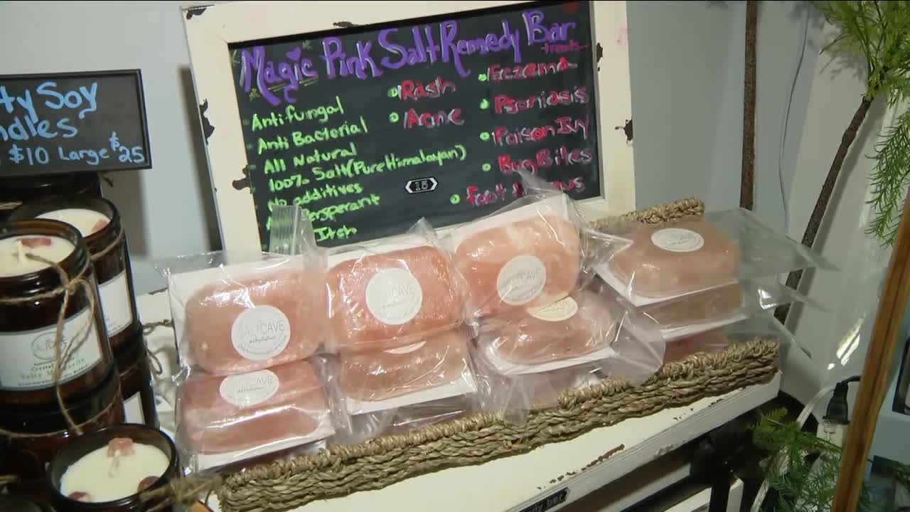 Create your own gift box at The Salt Cave