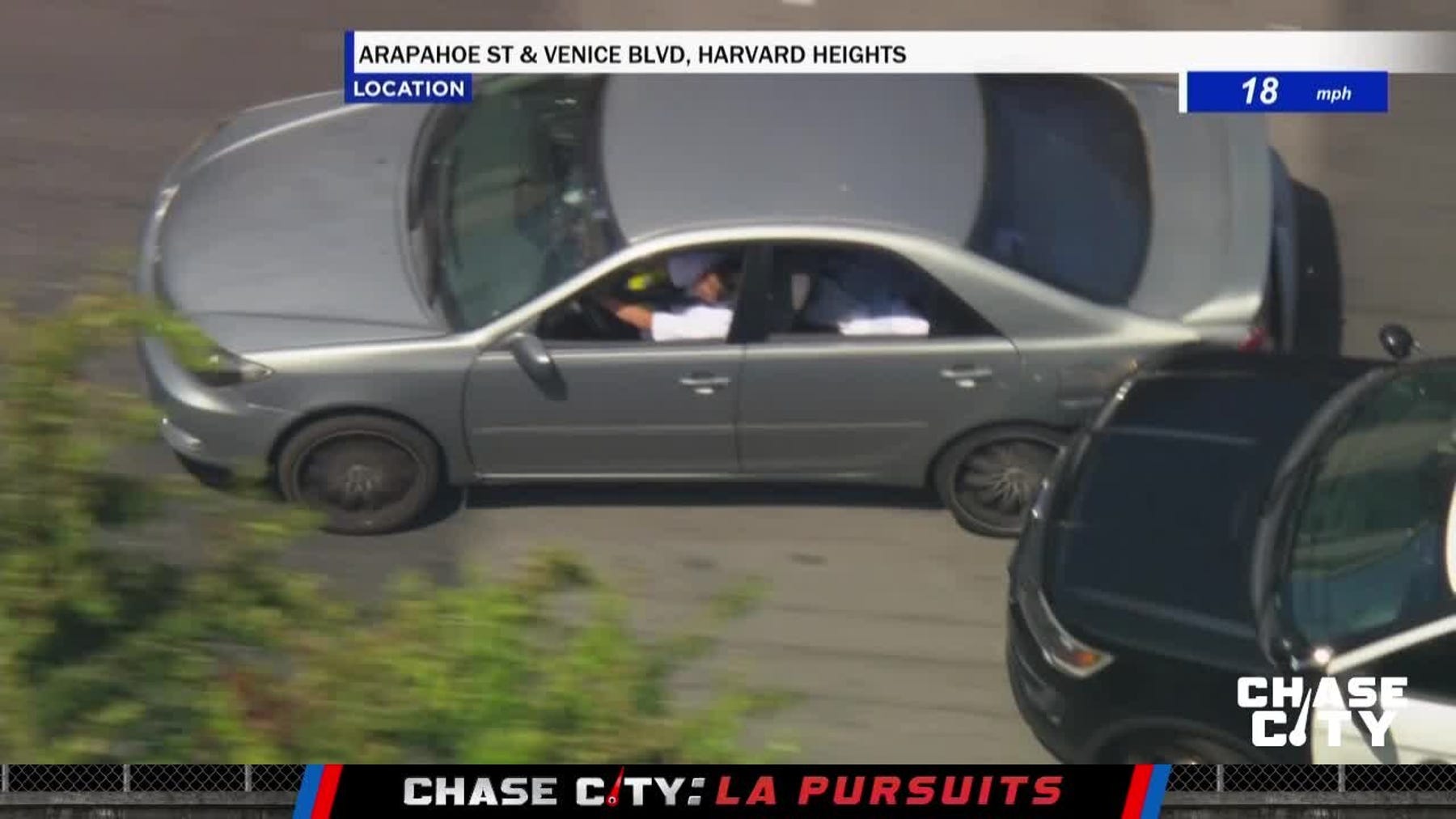 Chase City: Pursuit Through Downtown LA: Man with a Gun Evades Police - 7/24/25