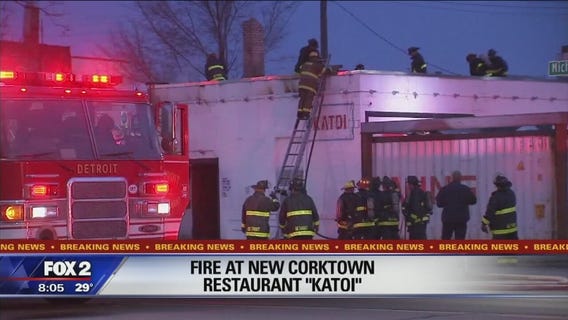 Fire at Katoi restaurant in Corktown