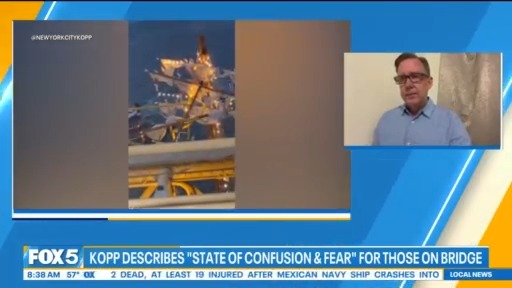 Man on Brooklyn Bridge during deadly boat crash: 'Chaos on the masts'