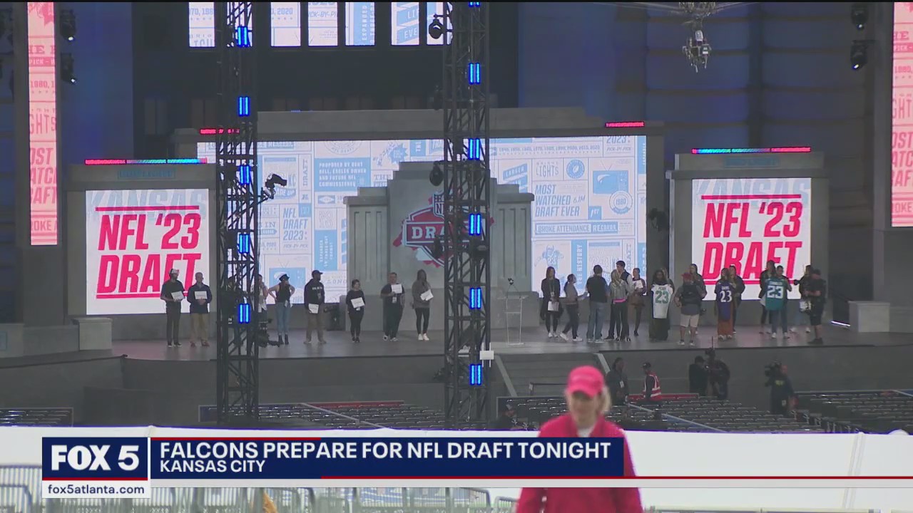 Falcons prepare for NFL draft